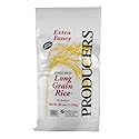 Producers Rice Mill Extra Fancy Long Grain White Rice, 25 Pound Bag - 1 per Case 1-25 POUND