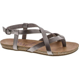 Blowfish Women's Granola Fisherman Sandal,Pearl Pewter Dyecut Pu,6.5