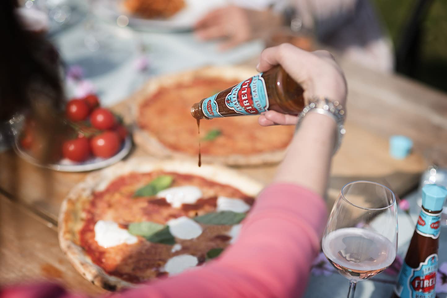FIRELLI Italian Hot Sauce | 5oz Bottle (Pack of 2) | Perfect Kick for Pizza, Ramen, Eggs | Great Balanced Flavor, Gluten Free, Keto, All Natural, Made
