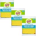 Scotch-Brite Sponge Cloth - 6-Pack (3 Packs of 2 Each), Reusable and Washable, Highly Absorbent, Multi-Purpose Cleaning Cloths