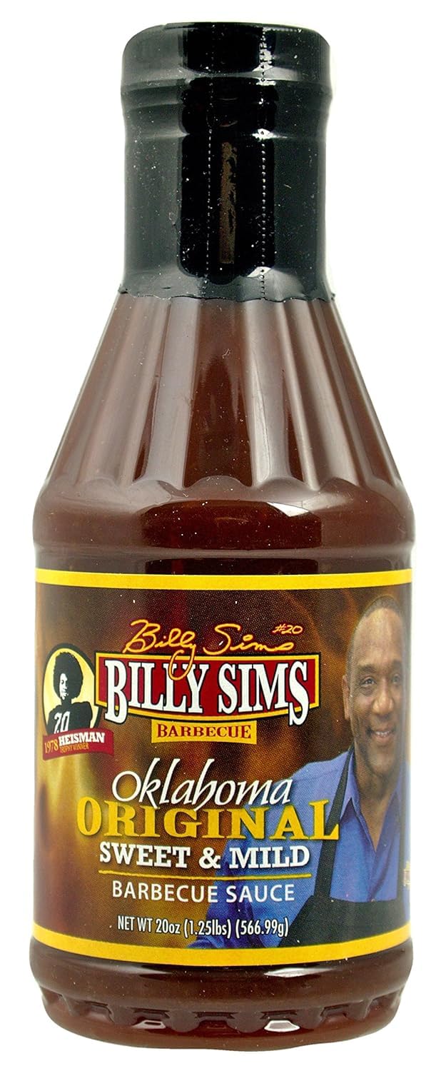Billy Slms 277248 20 oz Sauce Barbecue Oklahoma Sweet - Pack of 6