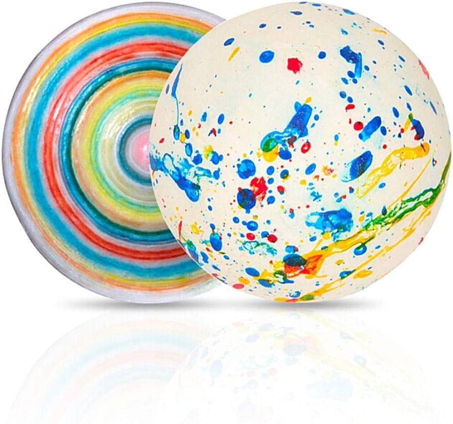 3.5-Inch World Famous Classic Giant Jawbreaker Candy | Mega Bruiser | Jumbo Jawbreakers Sucker Candy - Ideal Holiday Gift