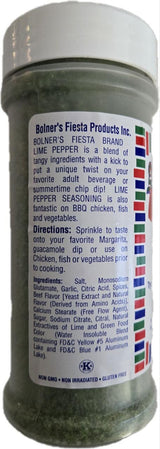 Bolner's Fiesta Brand Lime Pepper, 5.5 oz