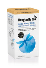 English Dragonfly Organic Teas, Cape Malay Rooibos Chai, 0.07-Ounce