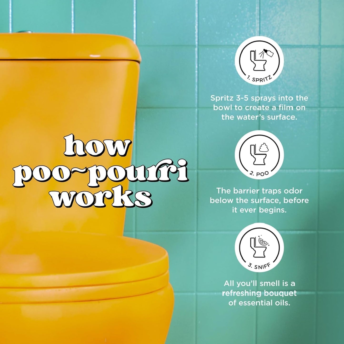 Poo-Pourri Before-You-Go Toilet Spray, Maple Pumpkin, 2 Fl Oz - Maple, Pumpkin and Smoked Vanilla 2 Pack