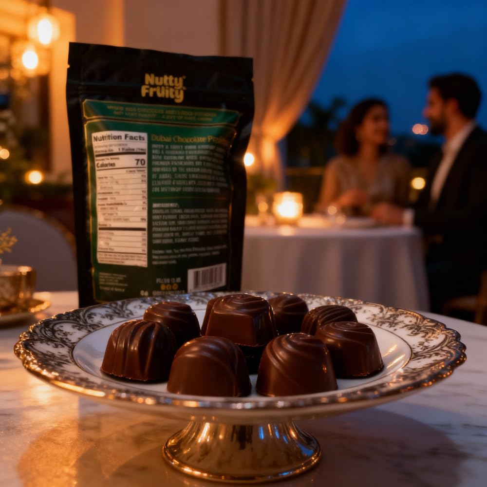 Nutty And Fruity Eb Chocolate Dubai Balls, 7 oz
