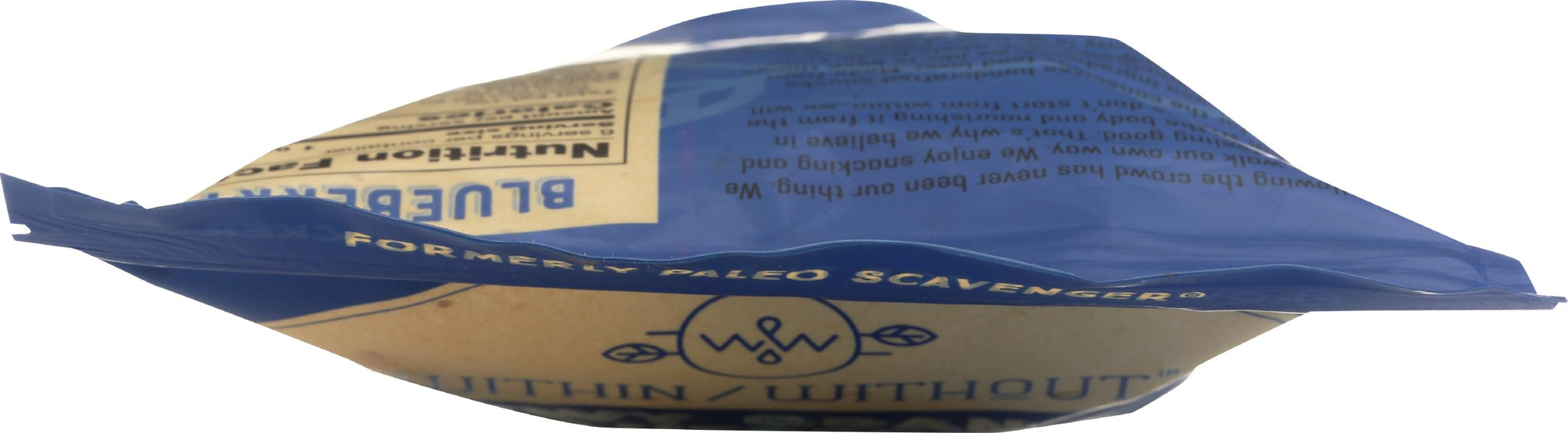 Within / Without Blueberry Grain Free Chewy Granola, Keto Friendly, Gluten Free Low Carb Snack