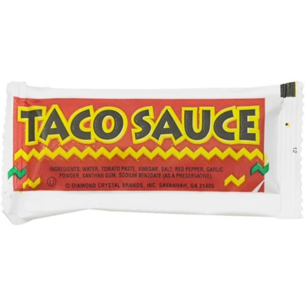 Flavor Fresh Taco Sauce Pouch, 9 Gram -- 200 per case.