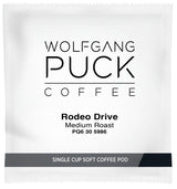 Wolfgang Puck Coffee, Rodeo Drive, 9.5 Gram Soft Pods, 18 Count (Pack of 6)