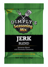 Dimply's Cajun and Jerk Seasoning Mix, Marinade and Dry Rub Perfect for Chicken, Meat, Vegetables, Tofu - Gluten Free, Preservative Free and MSG Free