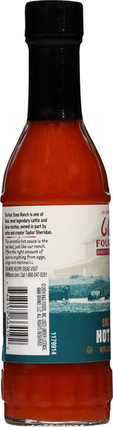 6666 Four Sixes Salt Creek Hot Sauce, 6 Ounce