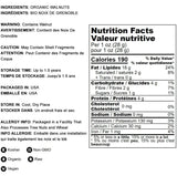 Food to Live Organic California Walnuts Halves & Pieces, 6 Ounces - Non-GMO, Raw, Unsalted, Shelled, Vegan, Kosher, Sirtfood, Bulk Snack. High in