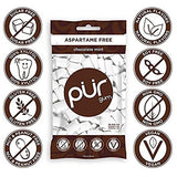 PUR Gum Flavor Assortment Variety Pack (Chocolate Mint & Bubblegum, Pack Of 6)