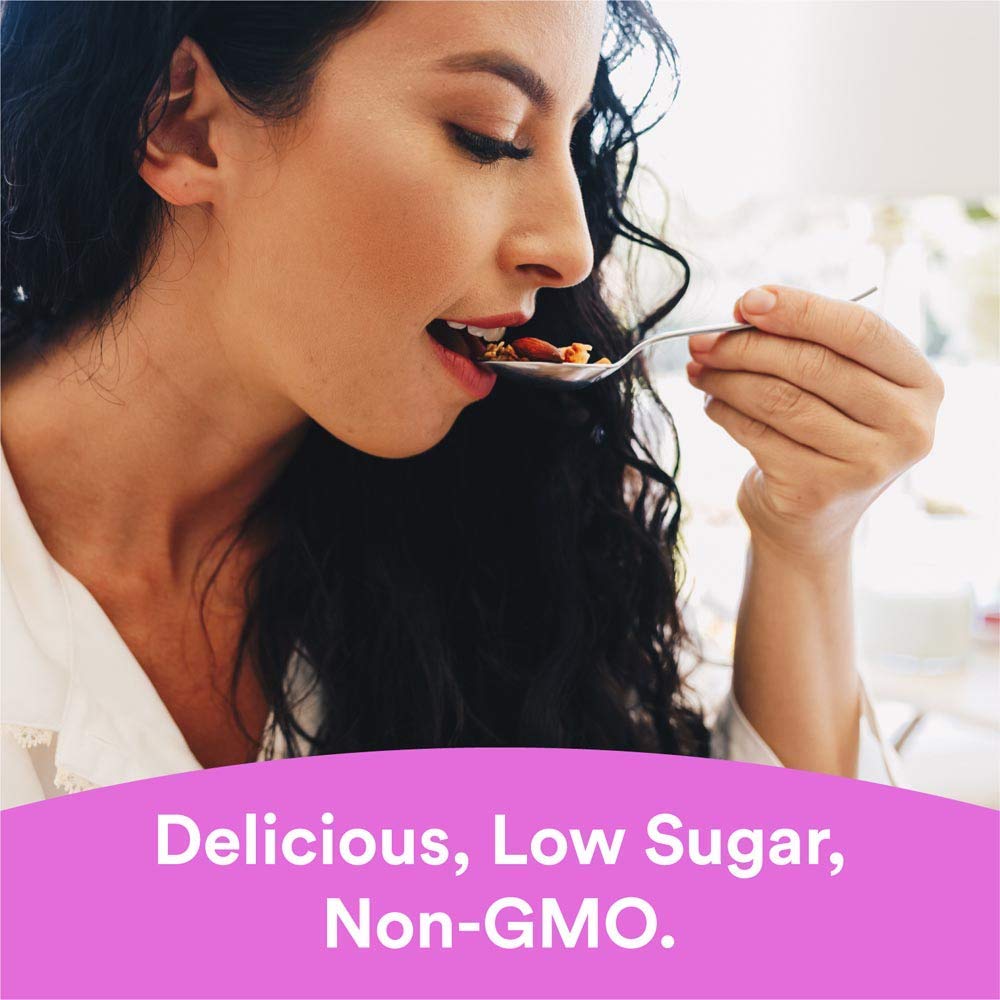 gr8nola THE ORIGINAL - Healthy, Low Sugar Granola Cereal - Made with Superfoods, Whole Almonds, Honey, Cinnamon and Flaxseed, Soy Free, Dairy Free