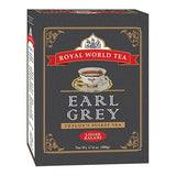 Royal World Loose Leaf Earl Grey Tea - Premium Blend of Bergamot & Ceylon Black Tea - Ideal for London Fog & Iced Drinks - Perfect for Recipes