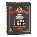 Royal World Loose Leaf Earl Grey Tea - Premium Blend of Bergamot & Ceylon Black Tea - Ideal for London Fog & Iced Drinks - Perfect for Recipes