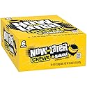 Now and Later Chewy Candy, Banana Flavor, 0.93 Ounce Bars (Pack of 24)