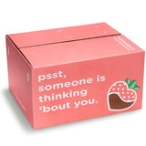 A Gift Inside 18 Berry Bites Milk Dark White Chocolate Covered Strawberries (Fun Size)