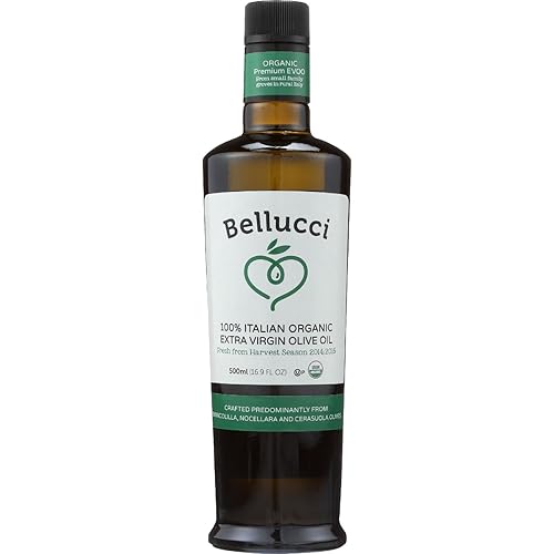 Bellucci Premium Olive Oil, Extra Virgin Organic, 16.9 fl oz