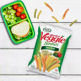 Veggie Straw Variety Pack - Assortment of Garden Sea Salt, Cheddar Cheese and Zesty Ranch Snack Size - Care Package Gift Box Gluten Free (30 Count)