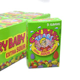 Cry Baby Tears Extra Sour Candy, Five Flavors, 1.98-Ounce Boxes (Pack of 24)