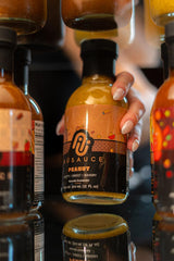 Duo Sauce NuSauce 12oz Bottle (Pineapple Mango and Peanut) Low Calorie Sauces with Premium Ingredients