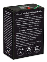 Mount Hagen 25 Count Single Serve Instant Decaf Coffee | Decaffeinated Organic Arabica Beans | [25 sticks/1.76oz/50g]