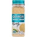 Pereg Whole Grain White Quinoa (12 oz) | Ancient Superfood Pre-Washed Quinoa Grains | Non-GMO, Vegan & Gluten-Free | Rice & Pasta Alternative | Rich in Protein, Fibre & Iron | Plant Protein