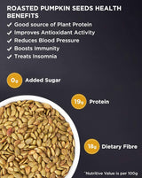 True Elements Roasted Pumpkin Seeds, 500g