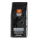 Copper Moon Strong Roast Ground Coffee, Blast Off Blend, 12 Ounce Bag