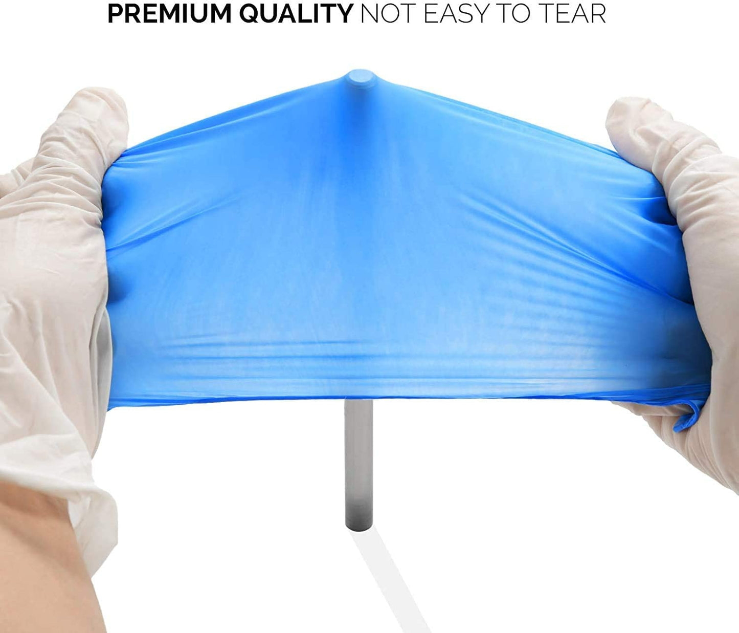 Rhino Vinyl Exam Gloves - Latex-Free & Powder-Free - BMPF3002-Medium(Case of 1,000)