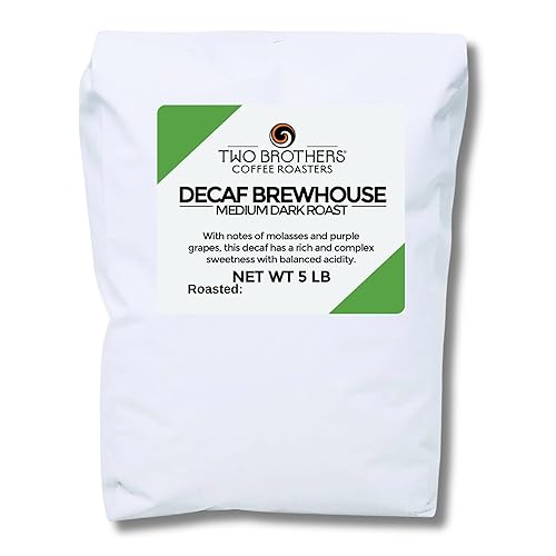 Two Brothers Coffee Roasters Decaf Brewhouse - 5lb - Whole Bean