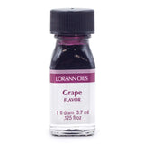 LorAnn Grape SS Flavor, 1 dram bottle (.0125 fl oz - 3.7ml - 1 teaspoon)