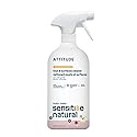 ATTITUDE Baby & Kids Toy Cleaner Spray for Sensitive Skin, EWG Verified, Multi-Surface Cleaner for Toys, High Chairs & Play Areas, Naturally Derived