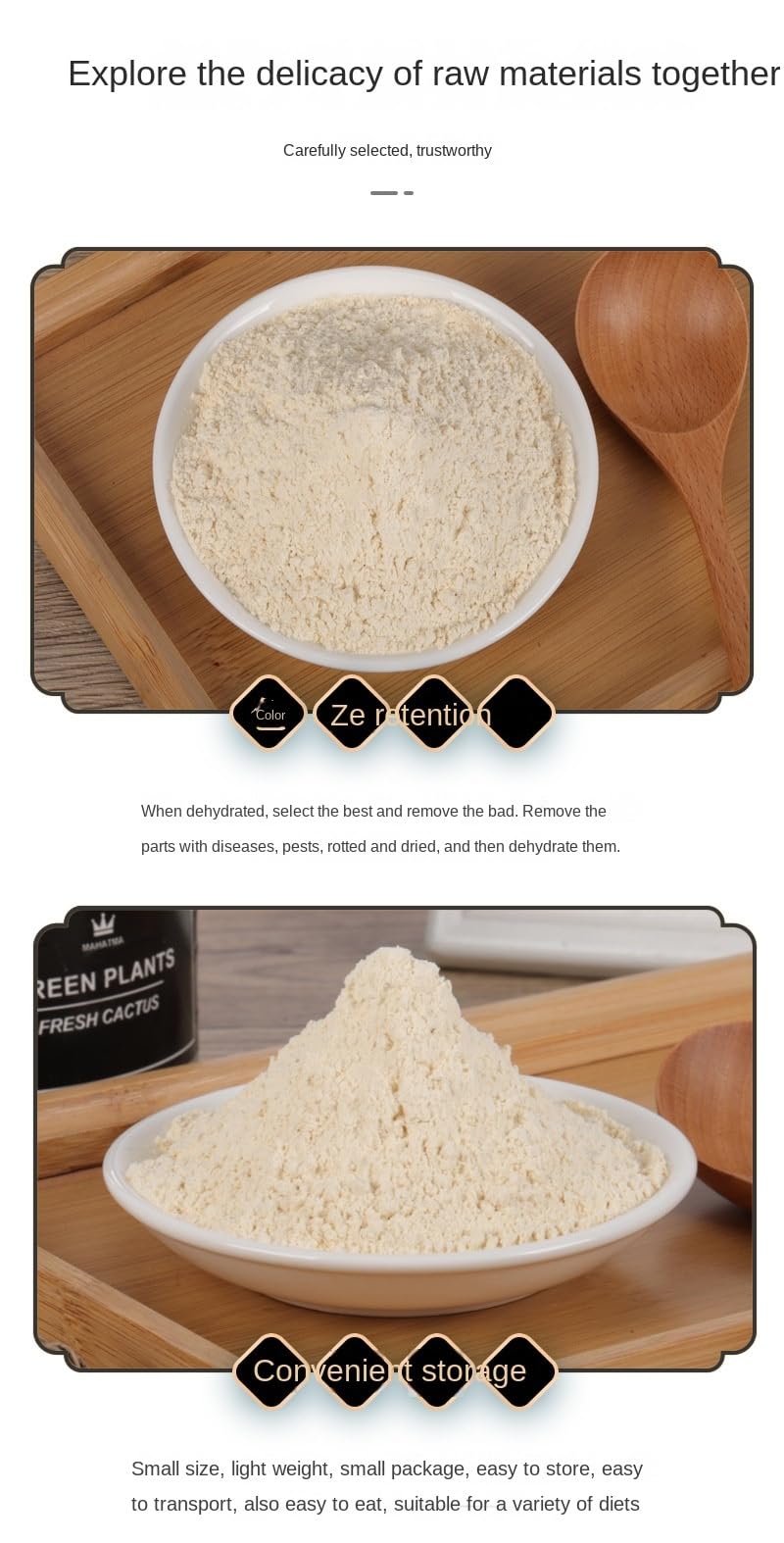 Zercumm Garlic Powder 1kg Dehydrated Vegetable Powder Pickled Barbecue Seasoning Edible Commercial Garlic Powder