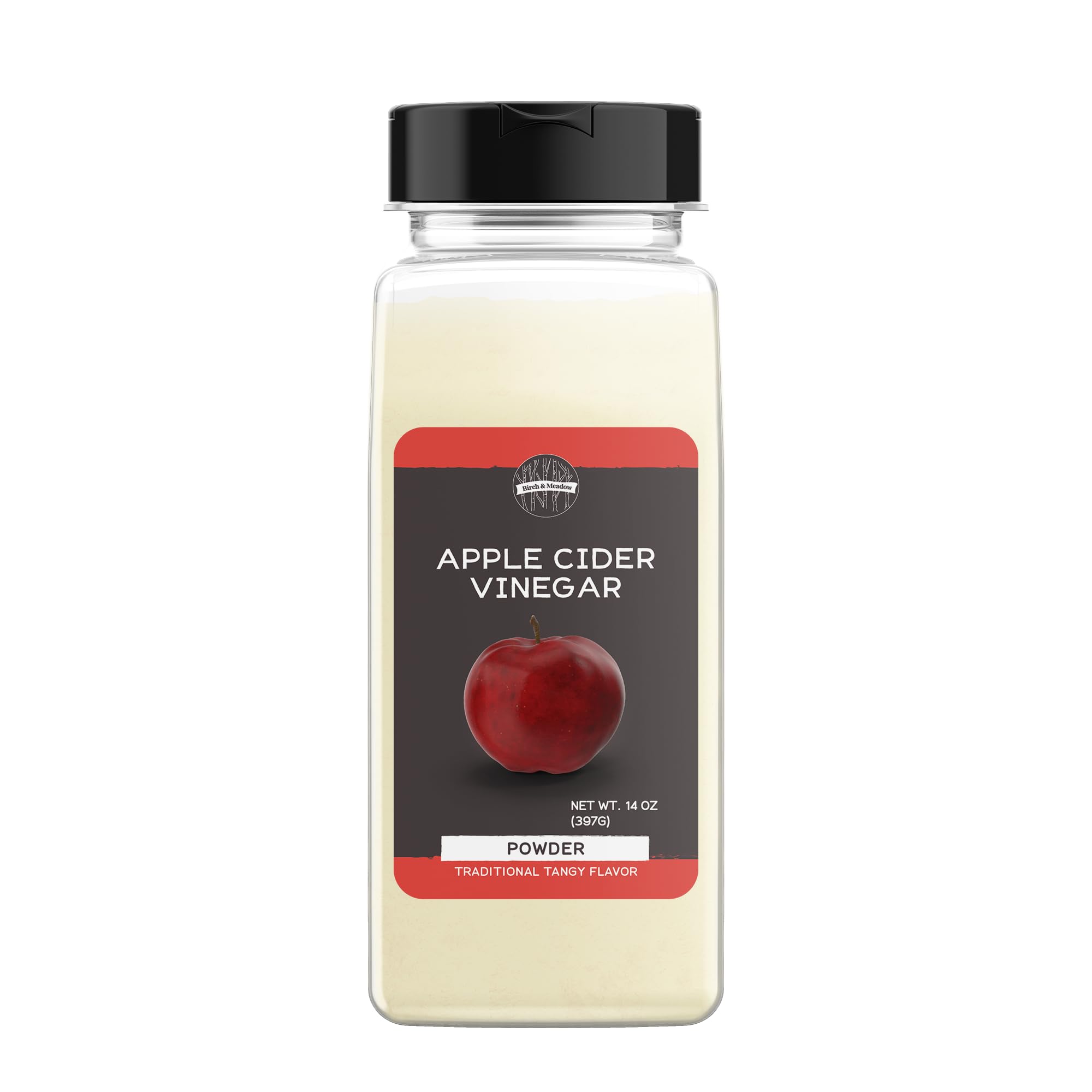 Birch & Meadow 14oz Apple Cider Vinegar Powder, Cooking & Baking, Dry Vinegar