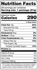 Wellsley Farms Premium Classic Trail Mix (28 Packages, 2oz each) Individual Snack Packs Bags