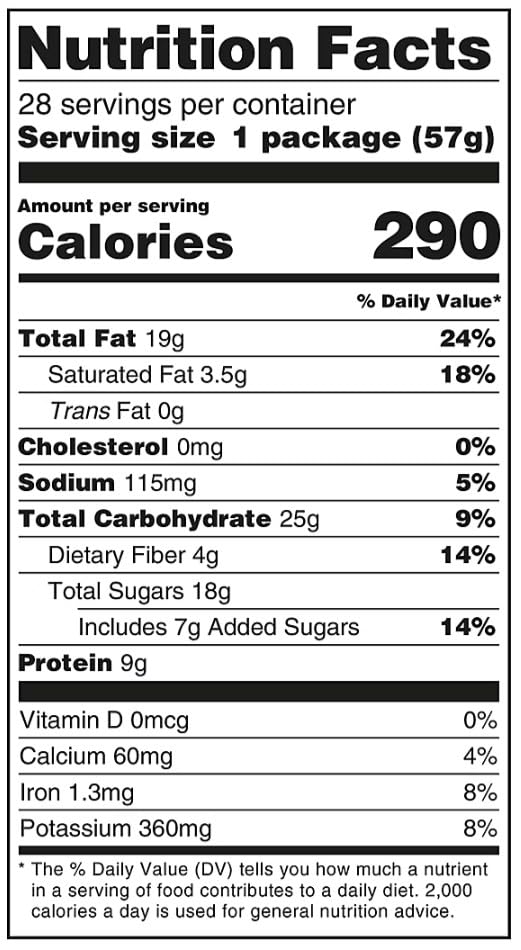 Wellsley Farms Premium Classic Trail Mix (28 Packages, 2oz each) Individual Snack Packs Bags