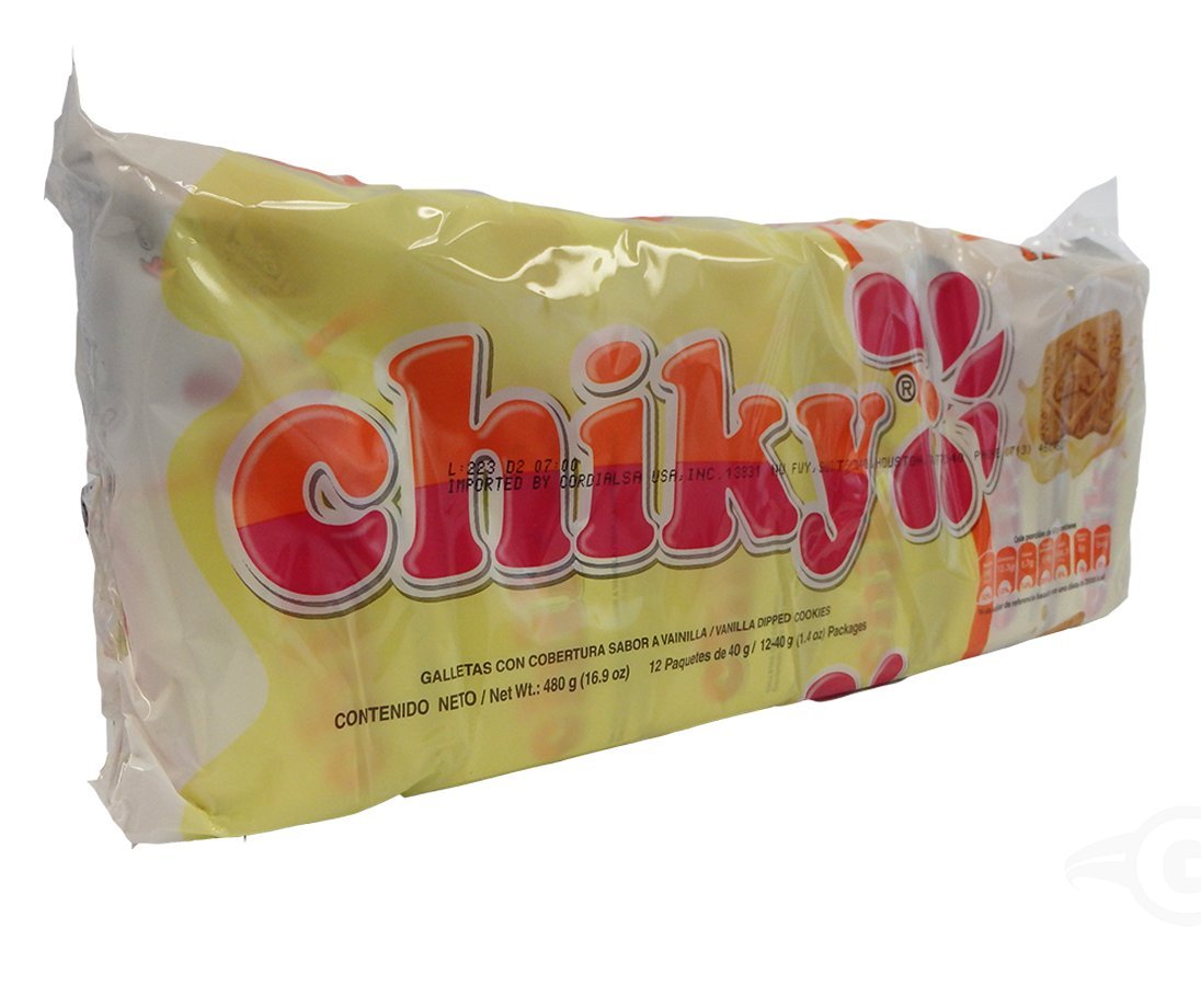 Pozuelo Chiky Vanilla Cookie 16.9 oz - Galletas de Vainilla (Pack of 1)
