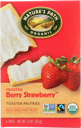 Nature's Path, Organic Toaster Pastries, Strawberry Frosted, 6 ct by Nature's Path