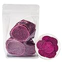HanNainai,Dried Dragon Fruit Slices, Soft and Chewy, Dried Dehydrated Purple Dragon Fruit Slices 5oz/150g Resealable Bag, Vegan, Gluten-Free