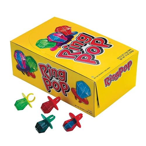 RING POP ORIG .5 OUNCES 24 COUNT