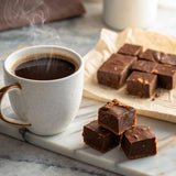 Mackinac Island Fudge Flavored Coffee, 12oz Ground - Medium Roast 100% Arabica