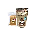 The Original Bag of Poo®, Emoji Poo (Black Cherry Flavor Cotton Candy) Novelty Poop Gag Gift. Free sticker inside.