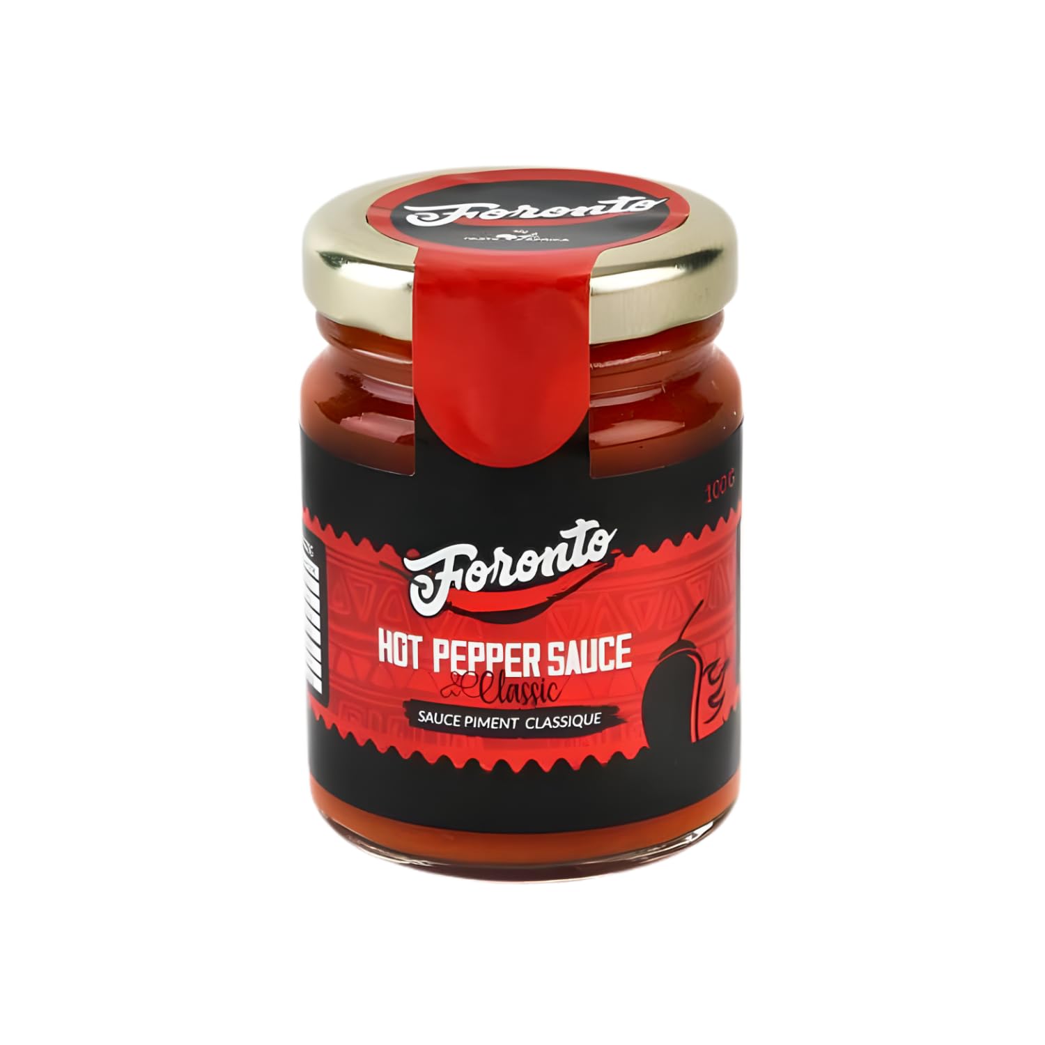 Authentic Taste Africa Pepper Sauces & Purees - Traditional West African Chili Sauce Made with a Variety of Peppers, Ginger & Garlic, Flavor-Packed
