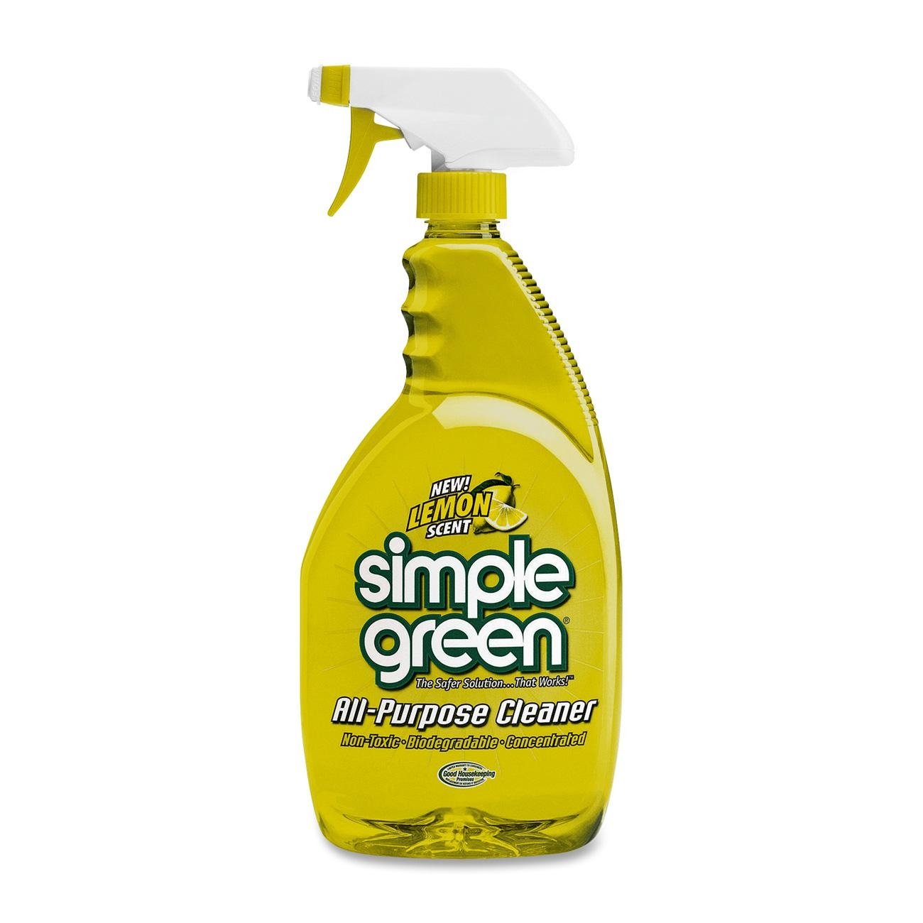 Simple Green 14002 Lemon Scent All-Purpose Cleaner, 24oz Trigger Spray