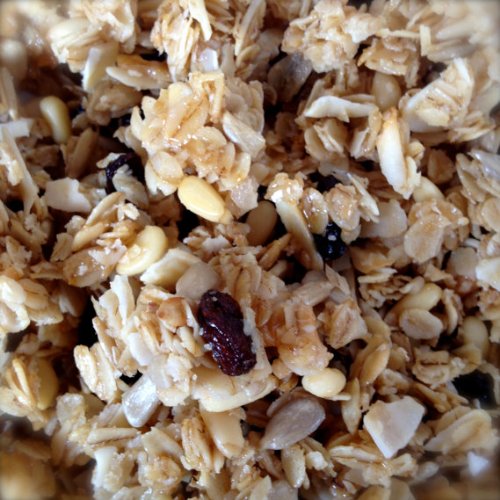 Michelle Rod Healthy Homemade Granola - Twin Pack (2lbs Total) (Walnuts and Dried Cranberries)
