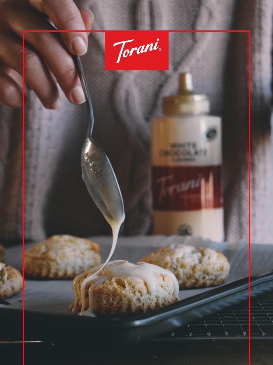 TORANI WHITE CHOCOLATE SAUCE 64 OZ.