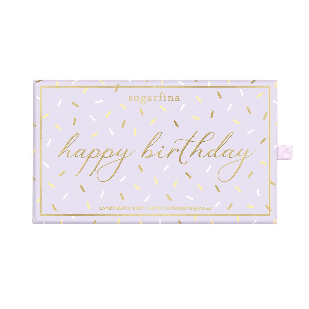 Sugarfina Happy Birthday 2 Piece Candy Bento Box | Birthday Cake Cookies, Ice Cream Cones