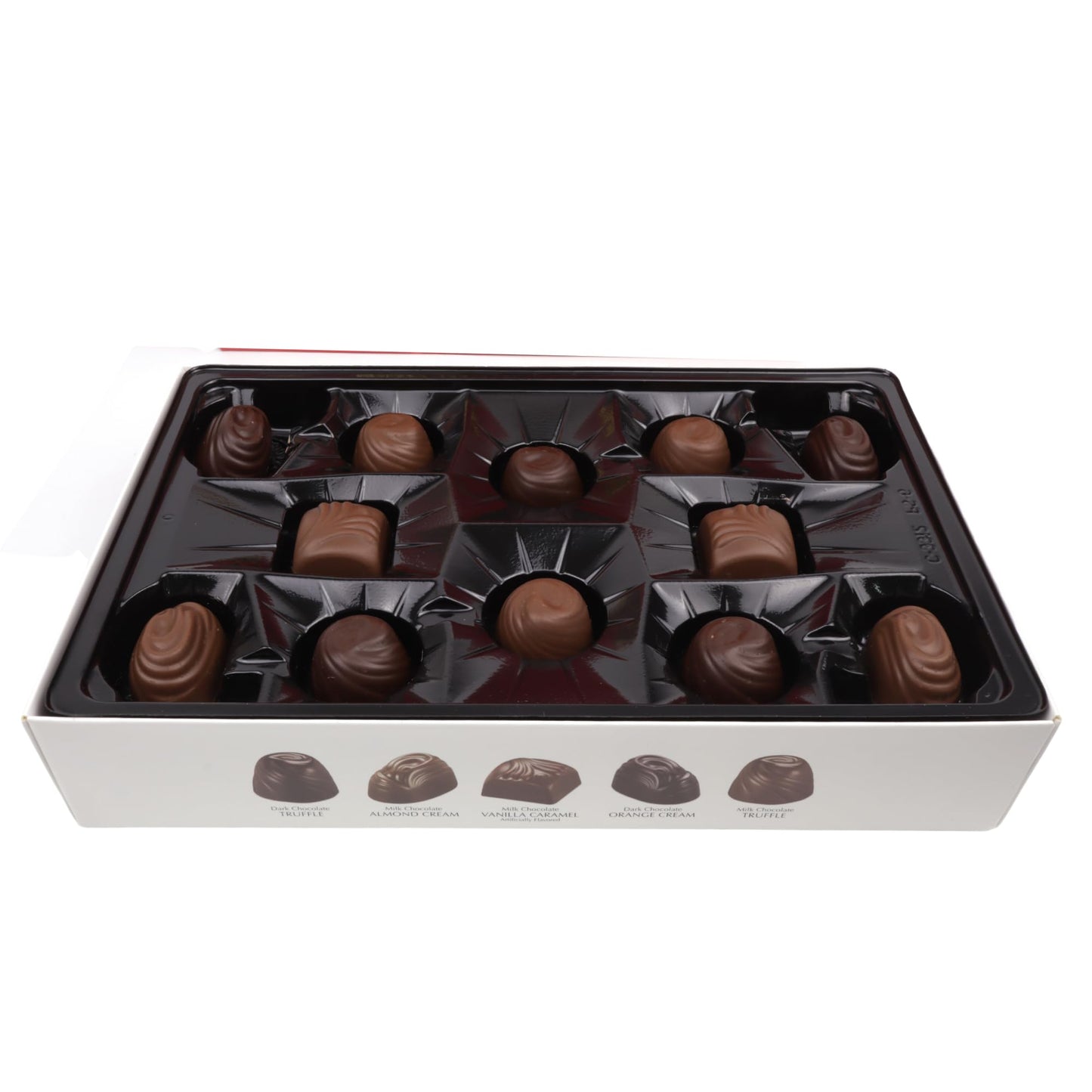 HERSHEY'S Christmas Pot of Gold Assorted Milk and Dark Chocolate Truffles Box, Candy Gift Set, 24 Total Pieces, 8.57 Ounces